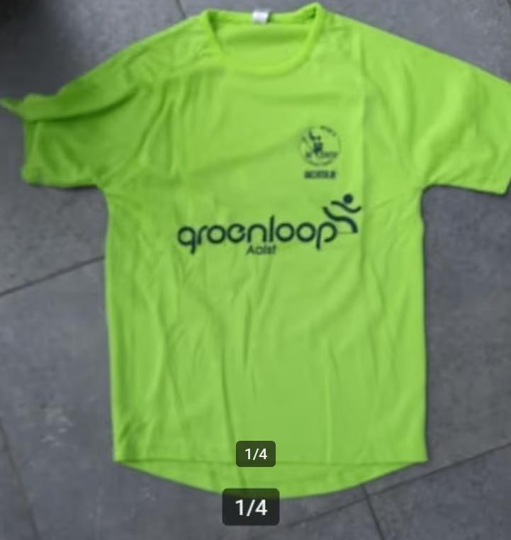 LOOPSHIRTS MEDIUM, Ophalen of Verzenden, Zo goed als nieuw, Maat 48/50 (M), Hardlopen of Fietsen