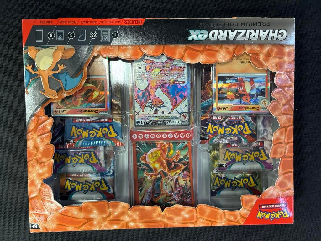 Pokémon Charizard ex Premium Collection Box - Nieuw, Ophalen, Zo goed als nieuw