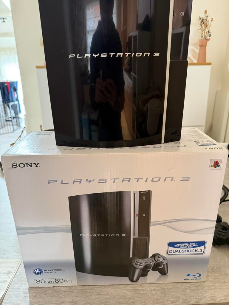 Playstation 3 fat 80gb, Ophalen, Gebruikt, Phat, 80 GB