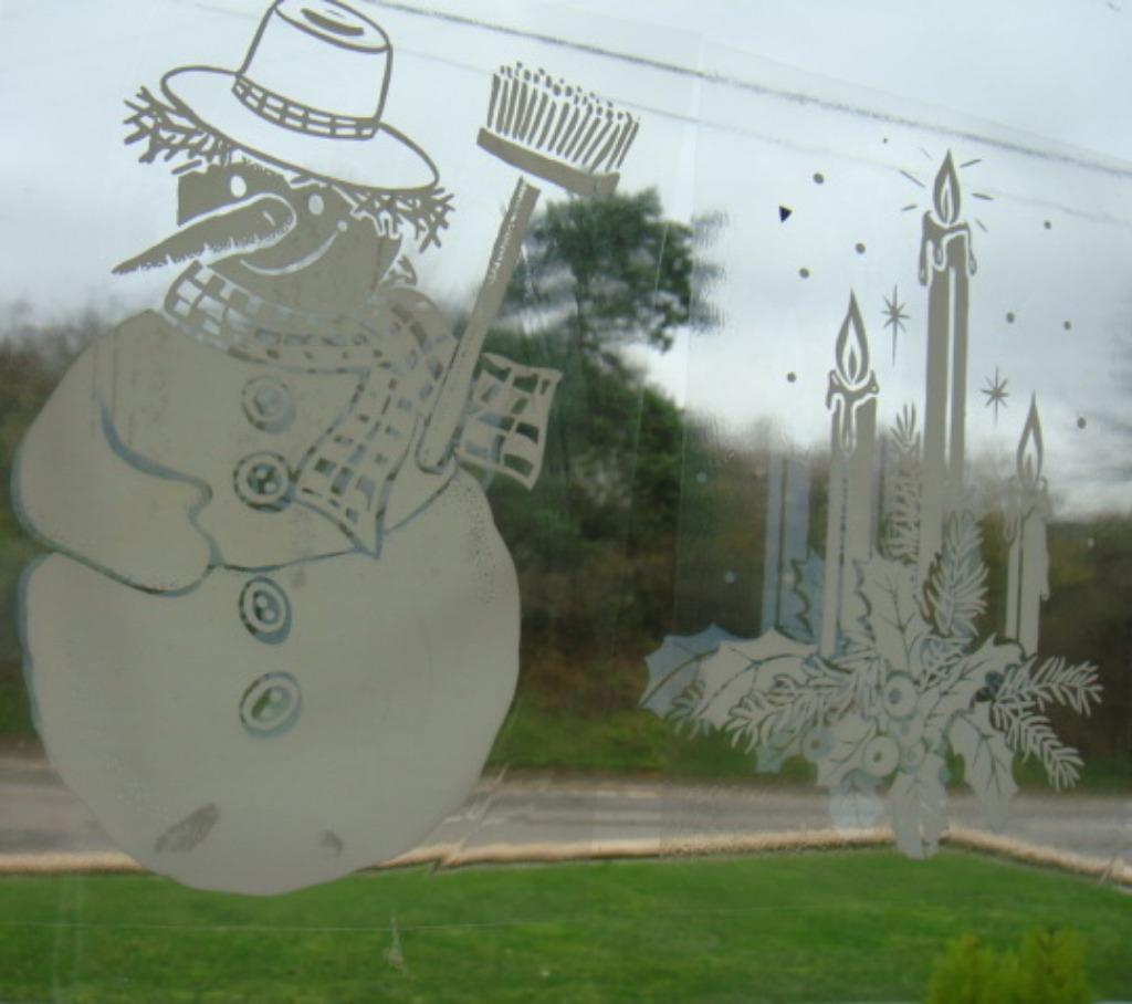 Déco de Noël. Stickers pour fenêtre., Enlèvement ou Envoi, Comme neuf