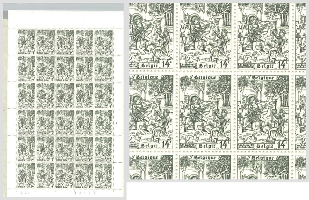 1977 Conversion de Saint-Hubert, Envoi