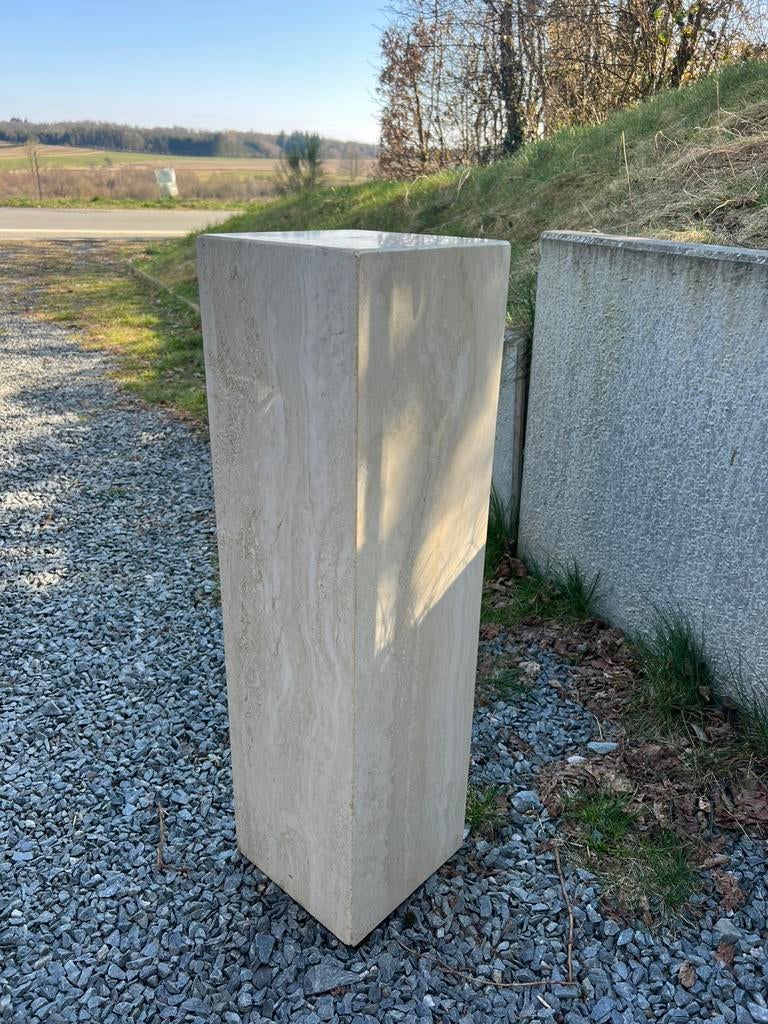 Colonne Travertin, Huis en Inrichting, Woonaccessoires | Zuilen en Pilaren, Zo goed als nieuw, Ophalen