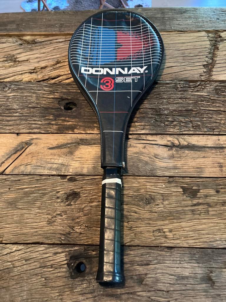 Vintage Tennis racket Donnay 3 Set Medium carbonfiber, Ophalen of Verzenden, Racket