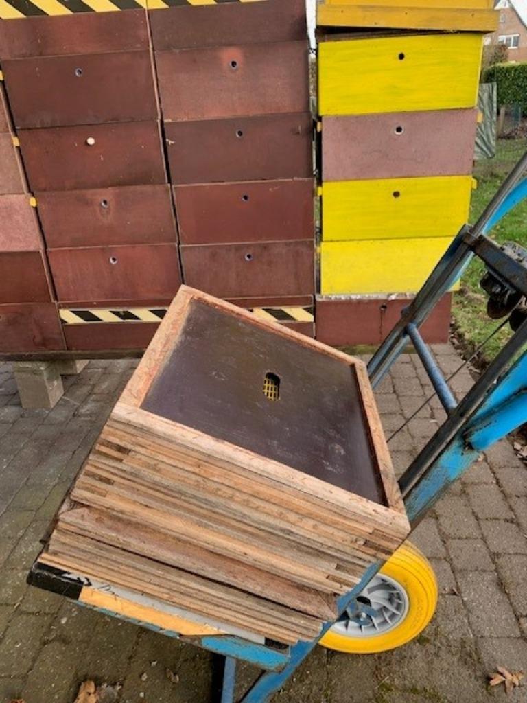 Bijenkasten Duits Normaal - Tweedehands, Bijen