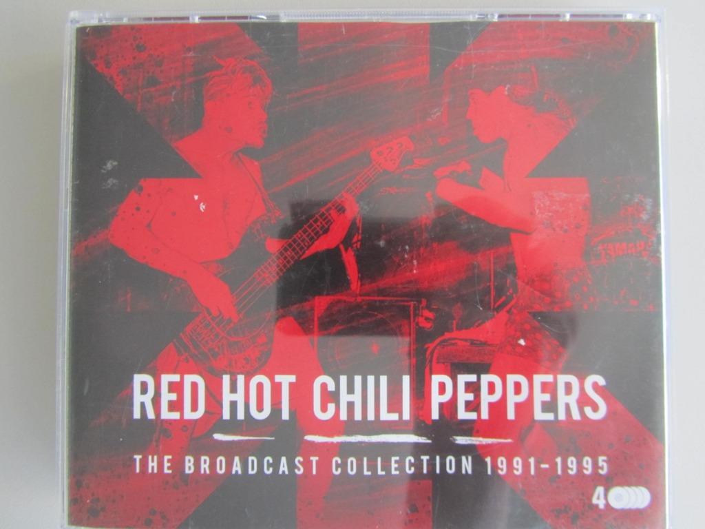 4CDBOX RED HOT CHILI PEPPERS "BROADCAST COLLECTION 91-95", Enlèvement ou Envoi, Comme neuf, Alternatif