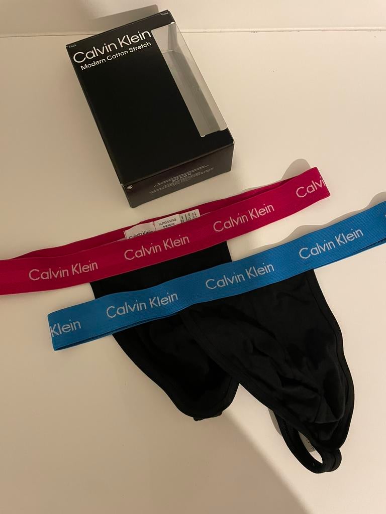 String Calvin Klein XL, Envoi, Noir, Calvin Klein, Slip