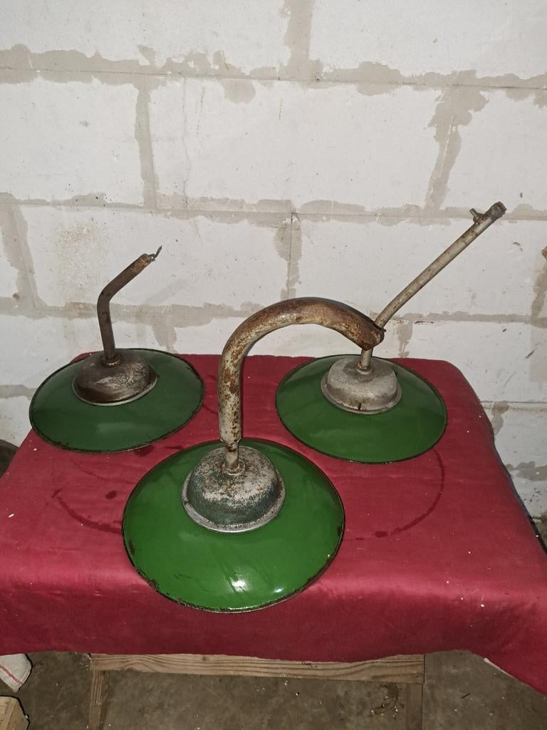 Lamp lampen industriele emaille fabriekslampen, Verzenden