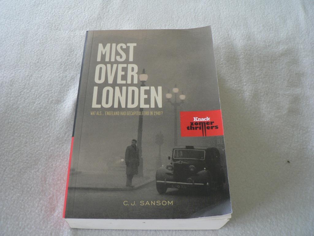 Mist over Londen C. J. Sansom Knack Zomerthriller, Boeken, Ophalen of Verzenden, Gelezen, C.J. Sansom