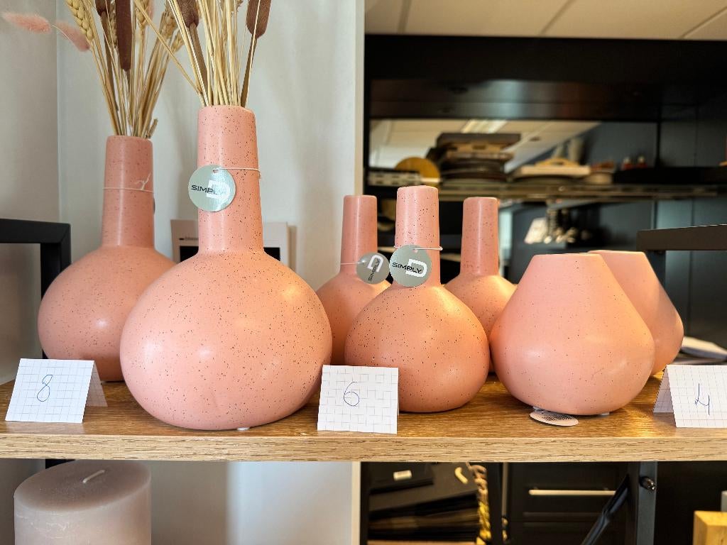 Vazen NIEUW weg aan mooie prijzen wegens uitverkoop, Ophalen of Verzenden, Nieuw