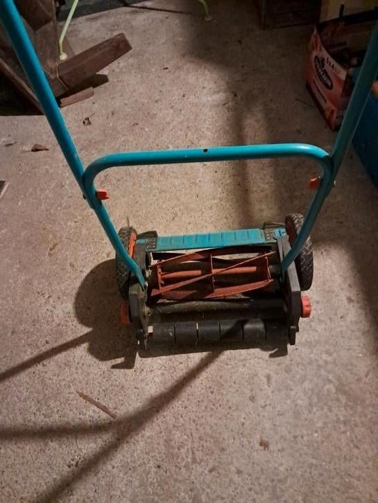 Grasmaaier, Tuin en Terras, Grasmaaiers, Gebruikt, 40 t/m 49 cm, Zweefmaaier, Ophalen