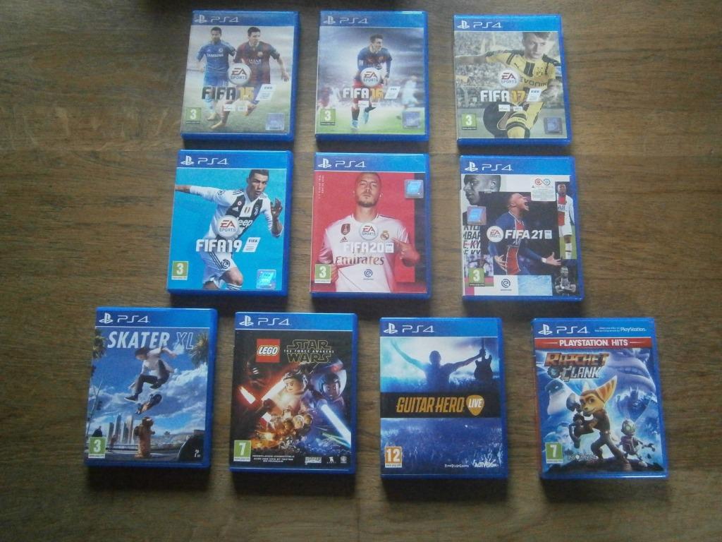 9 Playstation 4 games, Games en Spelcomputers, 3 spelers of meer, Ophalen of Verzenden, Zo goed als nieuw, Vanaf 3 jaar