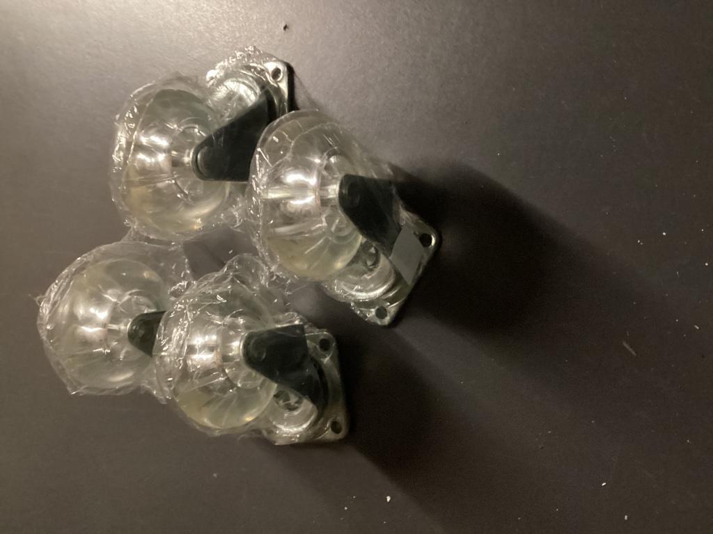 Kunststoffen loopwielen., Enlèvement ou Envoi, Neuf