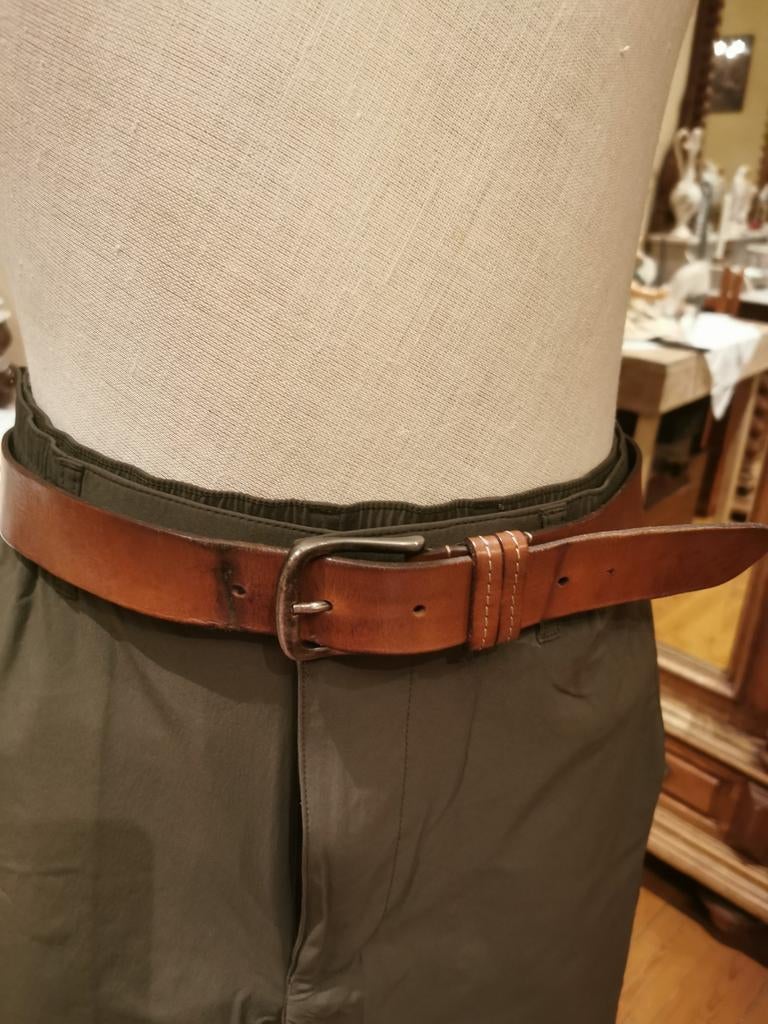 Ceinture en cuir marron pour homme de la marque River Woods, Enlèvement ou Envoi, Porté