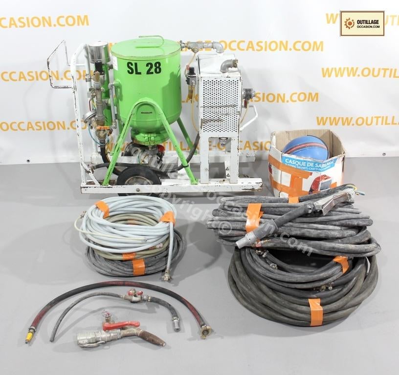 Aerogommeuse Hydrogommeuse ACF SL 28, Bricolage & Construction, Envoi