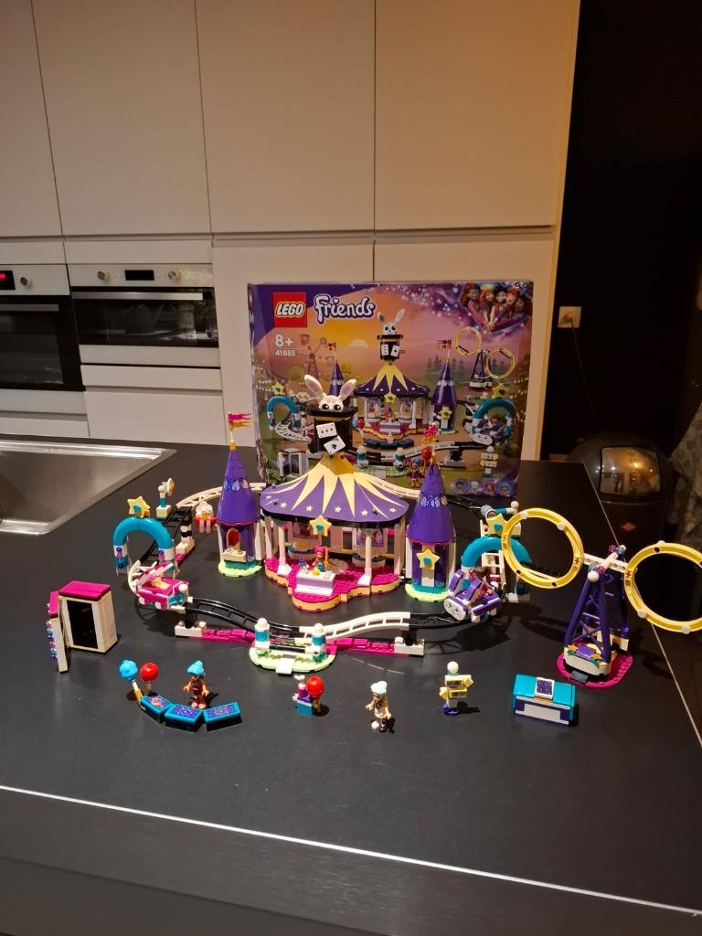 Lego Friends 41685 Magische Kermis Achtbaan, Ophalen, Zo goed als nieuw, Complete set, Lego