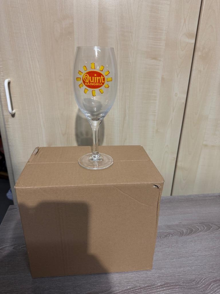 6 Quint sangria glazen NIEUW in doos !!!, Enlèvement ou Envoi, Neuf, Autres types