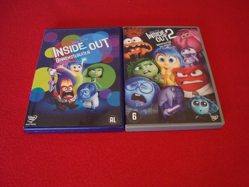 disney inside out 1 en 2, Ophalen of Verzenden, Tekenfilm