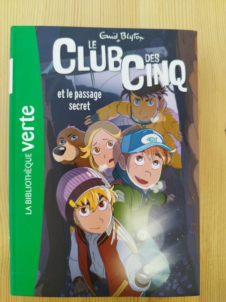 Le club des cinq et le passage secret, Livres, Enlèvement ou Envoi, Fiction général, Comme neuf, Enid Blyton