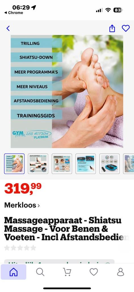 Massage Toestel Gym form, Ophalen, Gebruikt