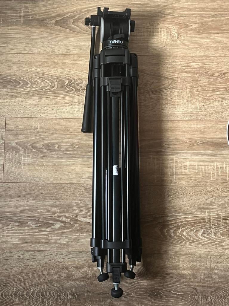 Benro KH25RM camerastatief + tas, Audio, Tv en Foto, Ophalen, Zo goed als nieuw, Driepoot