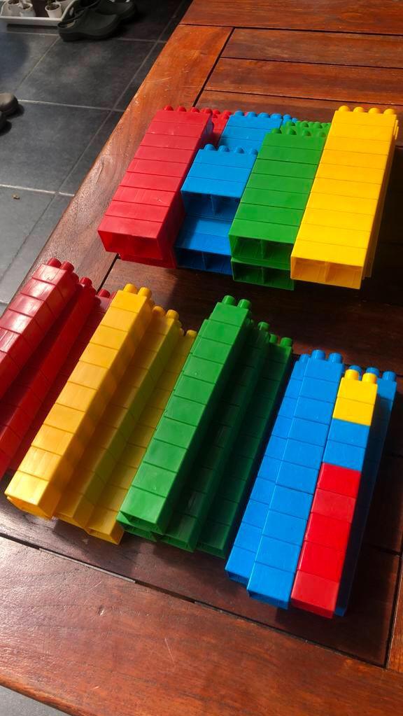 Abrick bouwblokken, Kinderen en Baby's, Ophalen of Verzenden, Gebruikt, Abrick