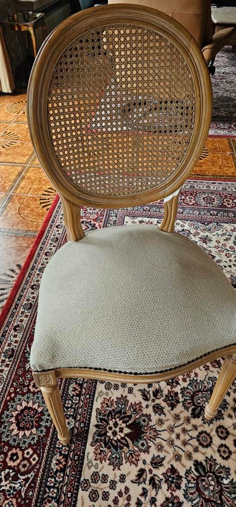 4 antieke stoelen., Ophalen