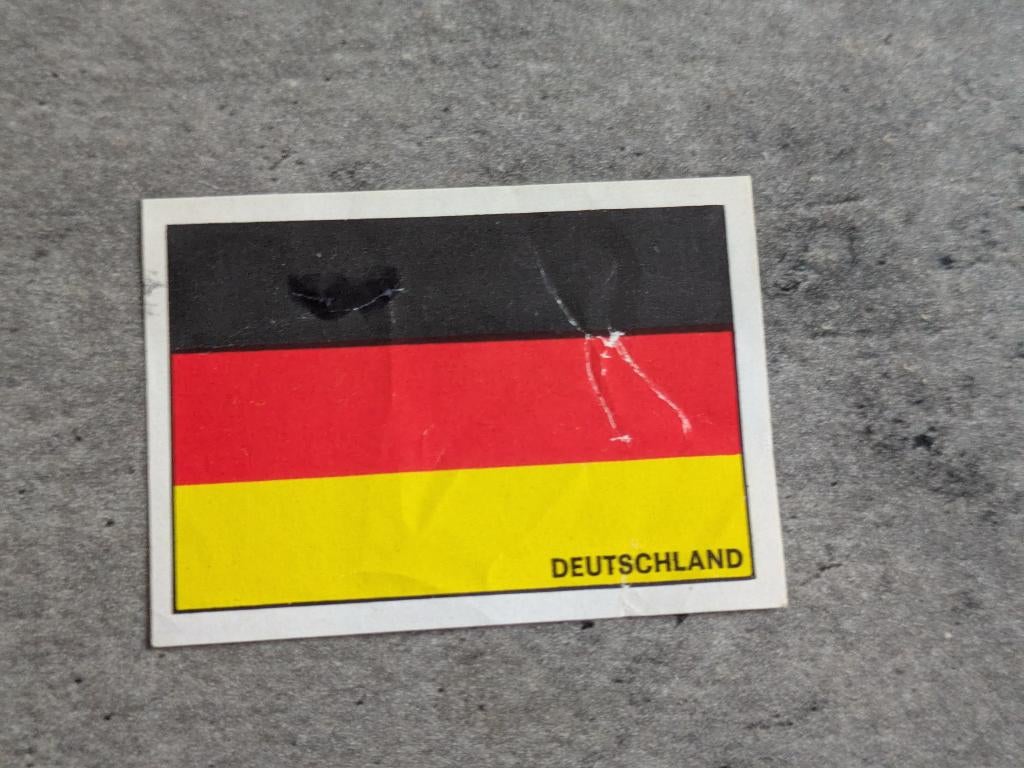 PANINI WK 1970 DRAPEAU MEXIQUE DEUTSCHLAND ORIGINAL FOOTBALL, Envoi, Utilisé, Autocollant