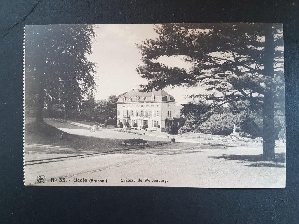 Ukkel Uccle ( Brabant ) Château de Wolvenberg, Collections, Cartes postales | Belgique, Enlèvement ou Envoi, 1920 à 1940, Non affranchie
