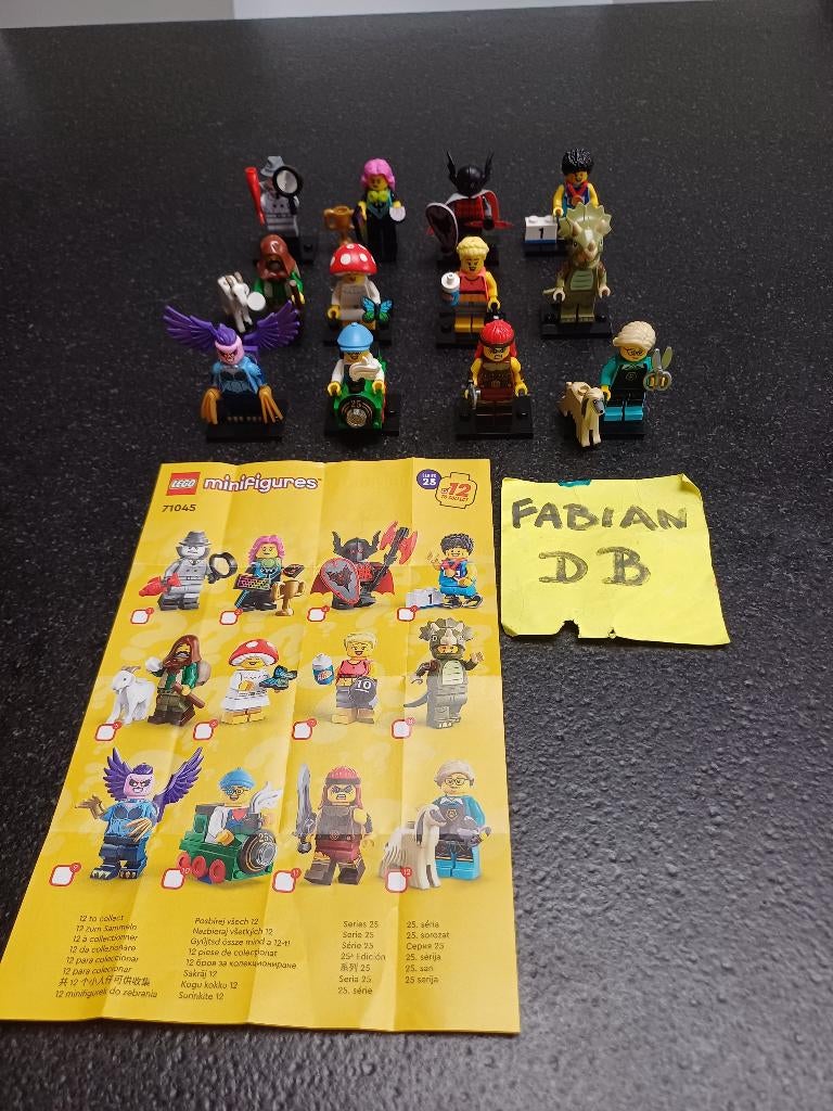 Lego serie 25 - 71045 (compleet), Ophalen of Verzenden, Zo goed als nieuw, Complete set, Lego