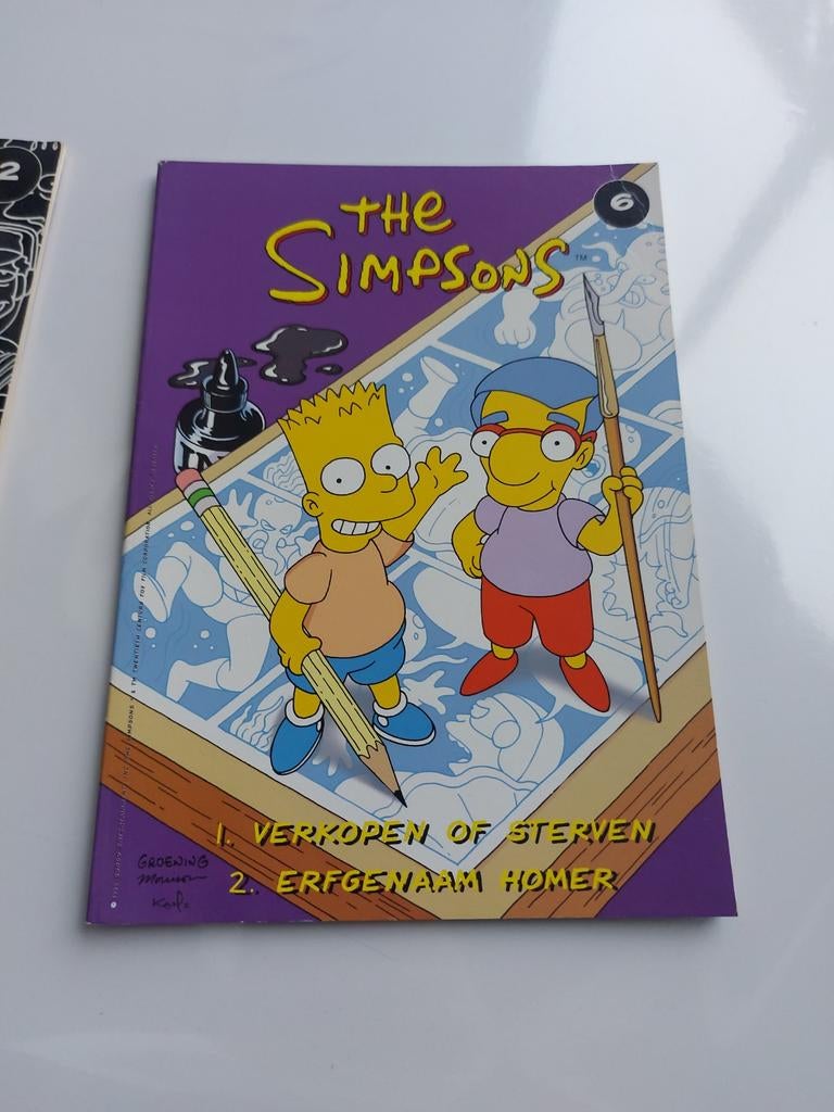 Strip The Simpsons, Ophalen of Verzenden
