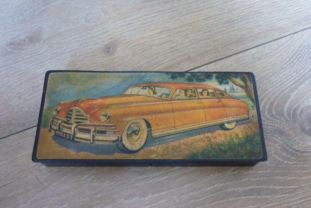 Vintage (pennen)doos collectorsitem, Antiek en Kunst, Ophalen of Verzenden