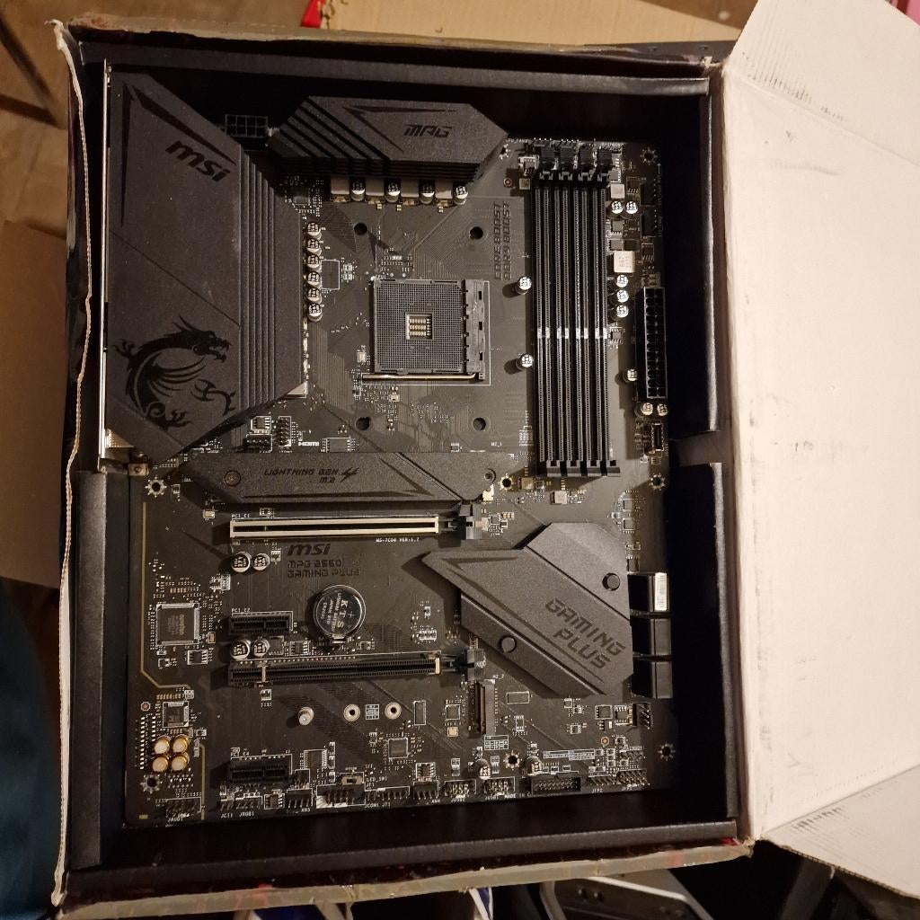 Carte mere am4 b550 msi, Informatique & Logiciels, Enlèvement ou Envoi, DDR4, Utilisé, Socket AM4