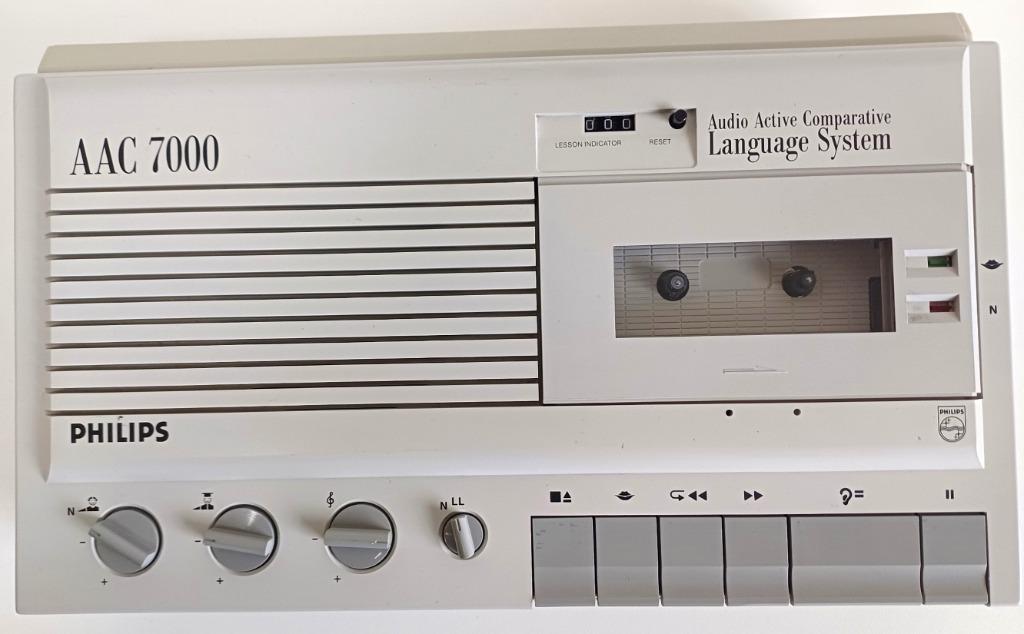 Philips AAC 7000 talenleersysteem taalcursus language system, Ophalen of Verzenden, Zo goed als nieuw, Taalcursus