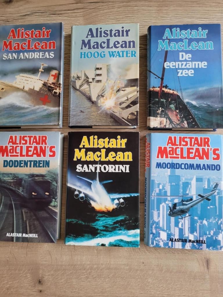Boeken van Alistair MacLean ( 9 stuks ), Livres, Guerre & Militaire, Comme neuf, Enlèvement ou Envoi