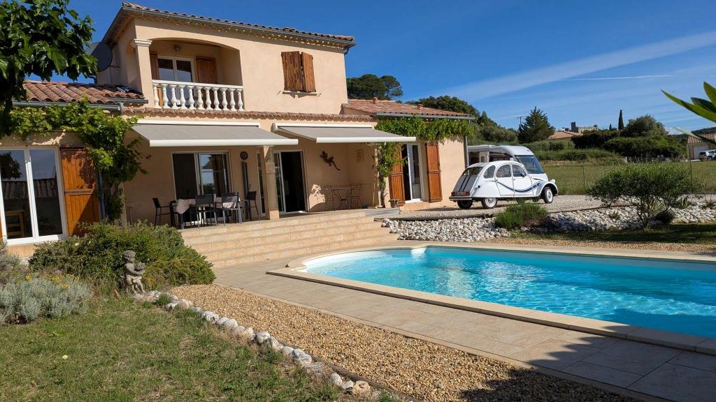 Vakantievilla Zuid-Frankrijk te huur 4/6 tot 10 personen, Immo, Woonhuis, 5 kamers, Frankrijk, Dorp