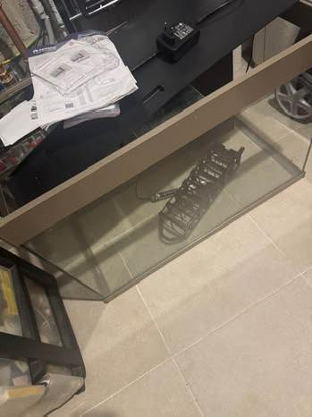 Aquarium te koop met pomp, Ophalen, Zo goed als nieuw