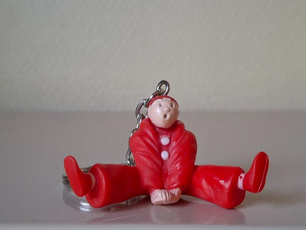 Vintage sleutelhanger Spa Monopole Pierrot, Collections, Envoi, Comme neuf