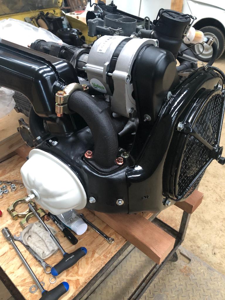 Moteur puissant  Citroen Dyane 2cv AM2 restauré, Auto-onderdelen, Motor en Toebehoren, Citroën, Gebruikt, Ophalen