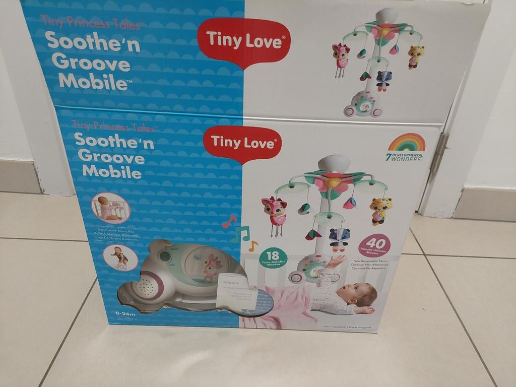 Muziekmobiel Tiny Love, Ophalen, Gebruikt