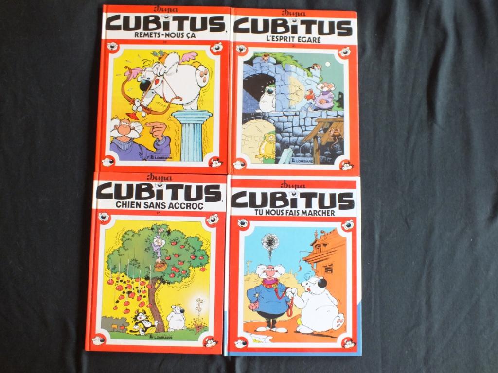CUBITUS (15 ALBUMS /8 EO).      EDITIONS DU LOMBARD, Plusieurs BD, Enlèvement ou Envoi, Comme neuf, DUPA