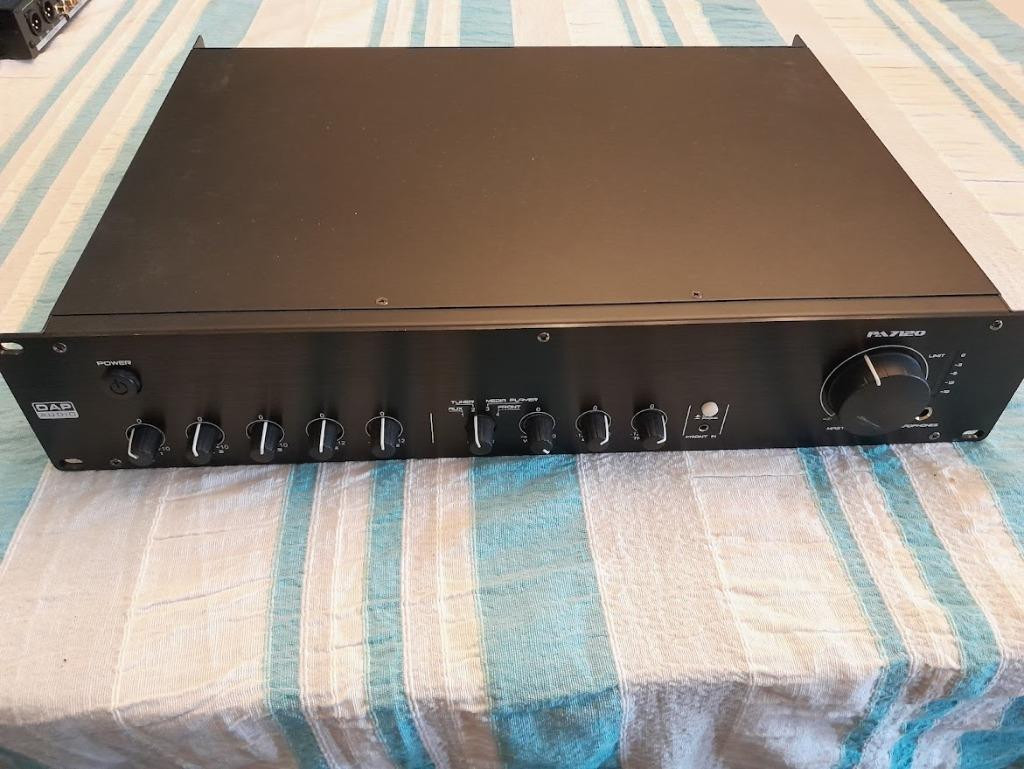 Mengversterker DAP PA7120, Ophalen of Verzenden, Zo goed als nieuw, Audio