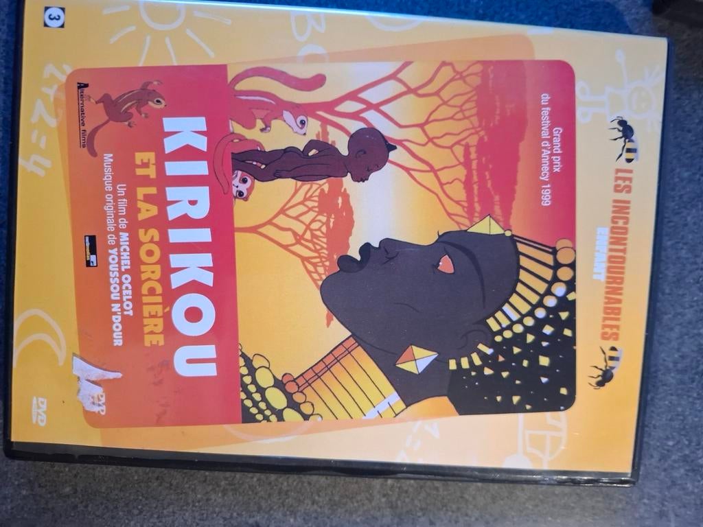 Dvd Kirikou et la sorcière., CD & DVD, Enlèvement ou Envoi, Comme neuf