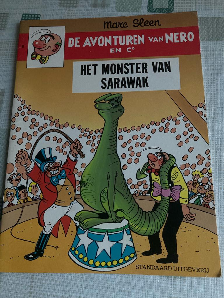 De avonturen van Nero, Marc Sleen, Une BD, Enlèvement, Utilisé