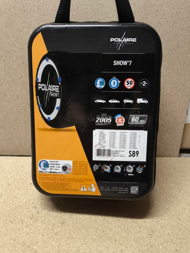 SHOW' 7 S89 Polar sneeuwsokken, Auto diversen, Sneeuwkettingen, Nieuw, Ophalen