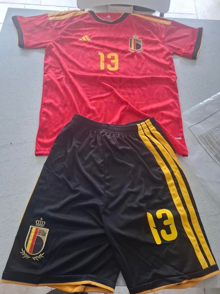 Maillot belgique enfant 14 ans, Enlèvement ou Envoi, Maillot
