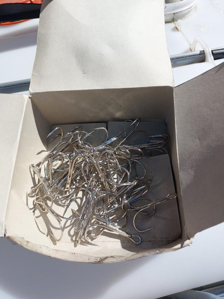 Dreghaken 7/0 voor Noorwegen of Denemarken 45 stuks., Ophalen, Nieuw