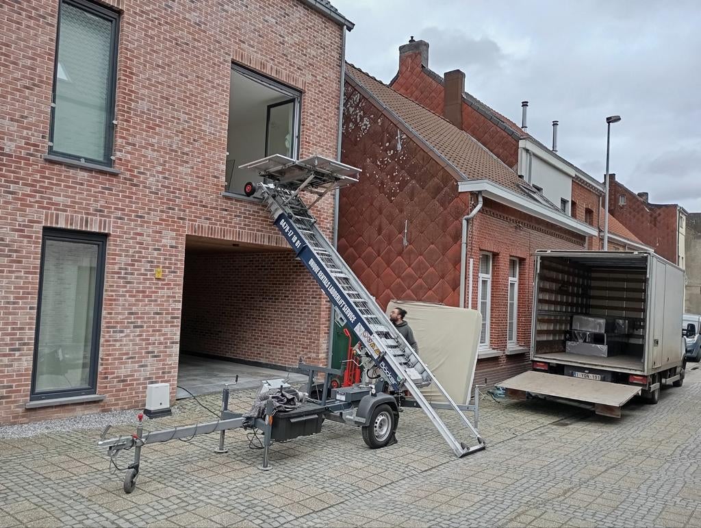 VERHUISLIFT+GROTE VERHUISWAGEN+VERHUIZER=GOEDKOOP VERHUIZEN, 50 m² ou plus, Anvers (ville)