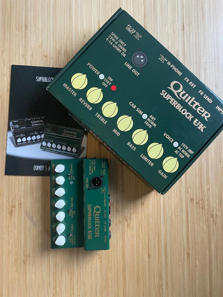 Quilter Superblock UK, Ophalen of Verzenden, Zo goed als nieuw, Gitaar, Minder dan 50 watt