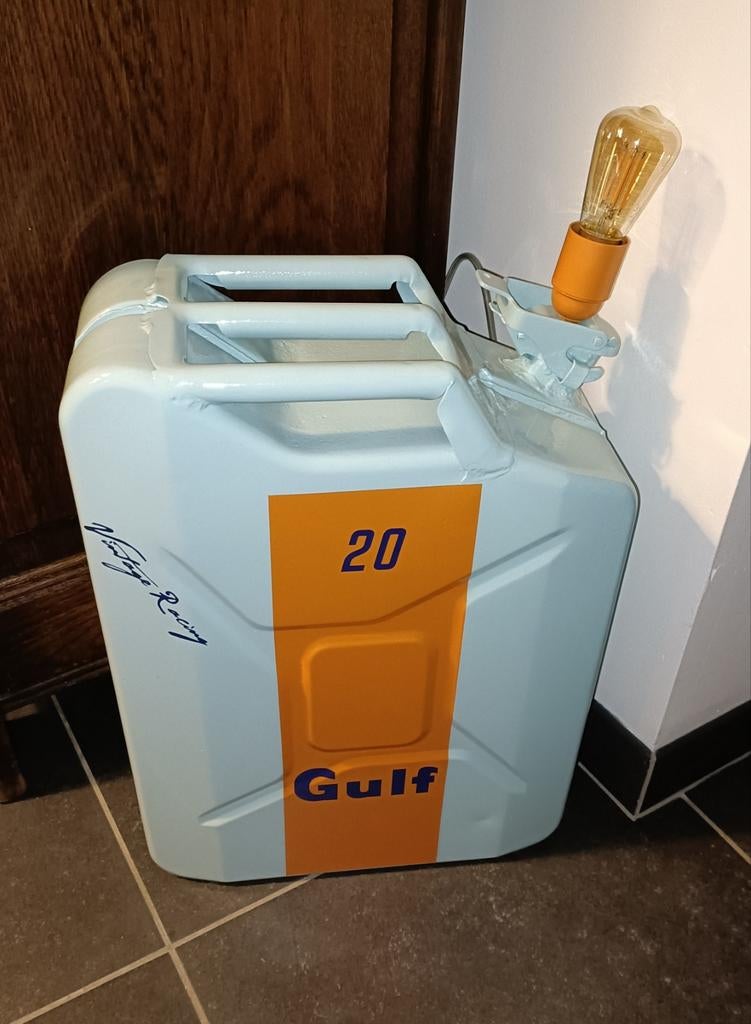 Lampe décoration jerrican