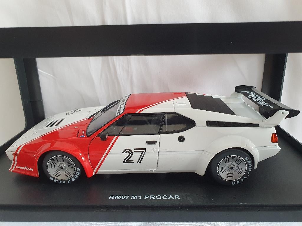 BMW M1 ProCar Série 1980 Alan Jones Work83 1:18, Hobby & Loisirs créatifs, Enlèvement ou Envoi, Neuf, Voiture, Autres marques